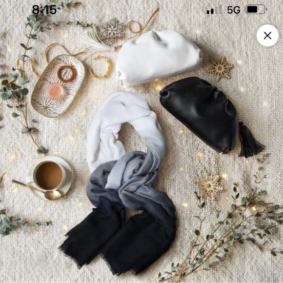 Ombré Scarf Wrap NWOT MSRP $150 - Picture 3 of 4